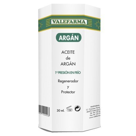 ACEITE PURO DE ARGAN VALEFARMA 30 ML
