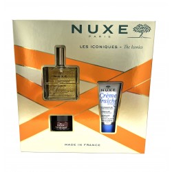 NUXE PACK HUILE ACEITE + CREMA + LABIAL